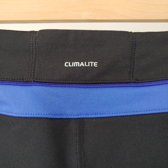 Adidas Crop Capri Pants Black Size Small Yoga Pants - Picture 7 of 9